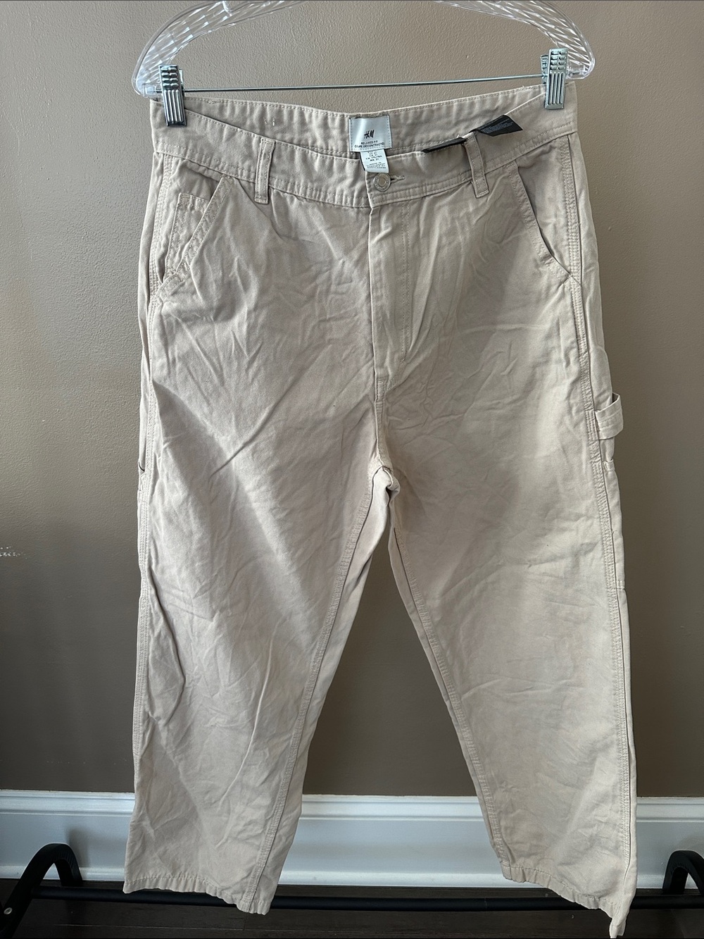 H&M Men's Tan Cargo Pants Size 31